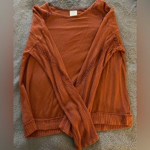 Knox Rose size XL waffle thermal long sleeve shirt